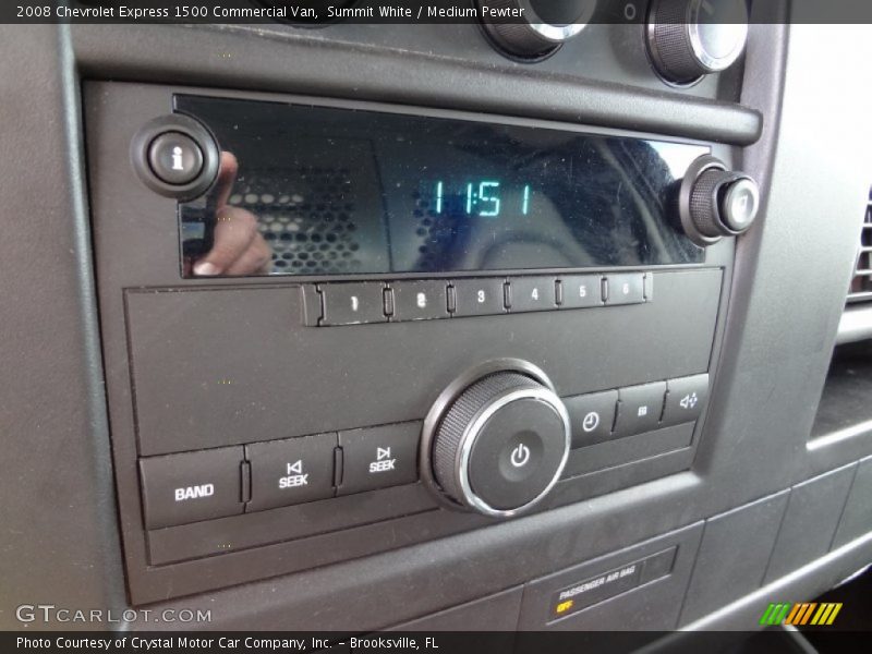 Summit White / Medium Pewter 2008 Chevrolet Express 1500 Commercial Van