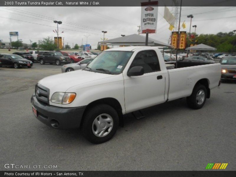 Front 3/4 View of 2003 Tundra Regular Cab
