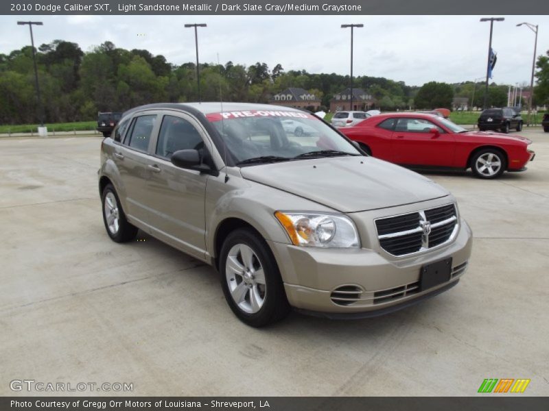 Light Sandstone Metallic / Dark Slate Gray/Medium Graystone 2010 Dodge Caliber SXT
