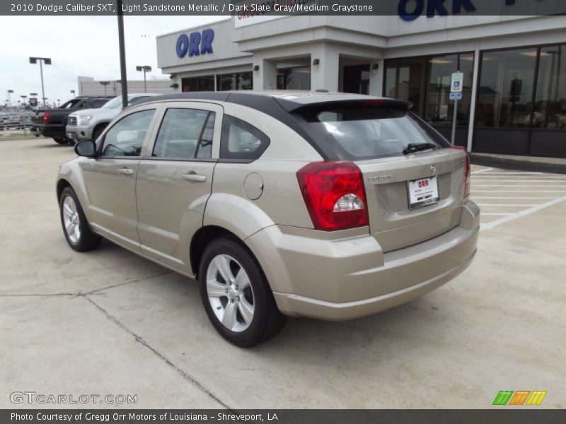 Light Sandstone Metallic / Dark Slate Gray/Medium Graystone 2010 Dodge Caliber SXT