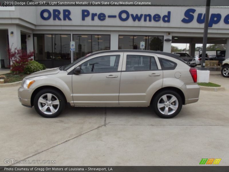 Light Sandstone Metallic / Dark Slate Gray/Medium Graystone 2010 Dodge Caliber SXT