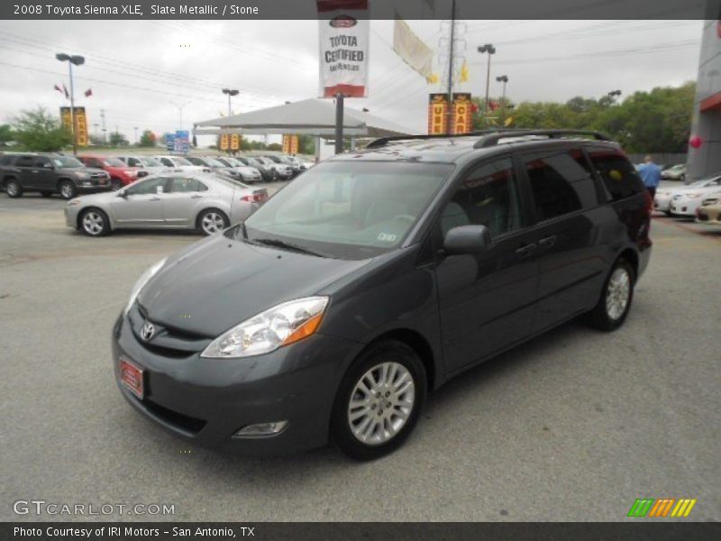 Slate Metallic / Stone 2008 Toyota Sienna XLE