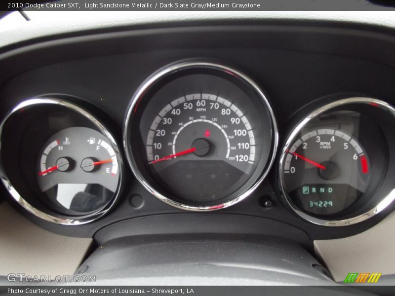 Light Sandstone Metallic / Dark Slate Gray/Medium Graystone 2010 Dodge Caliber SXT