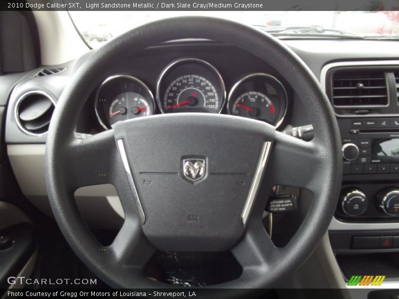 Light Sandstone Metallic / Dark Slate Gray/Medium Graystone 2010 Dodge Caliber SXT