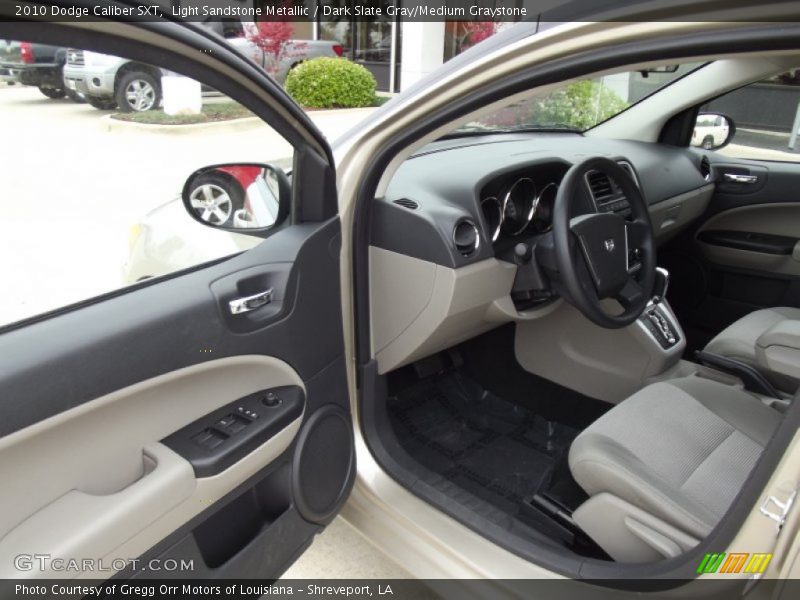 Light Sandstone Metallic / Dark Slate Gray/Medium Graystone 2010 Dodge Caliber SXT