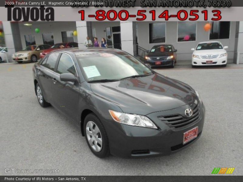 Magnetic Gray Metallic / Bisque 2009 Toyota Camry LE