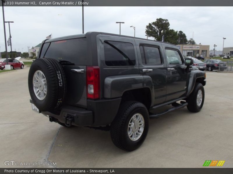 Canyon Gray Metallic / Ebony 2010 Hummer H3