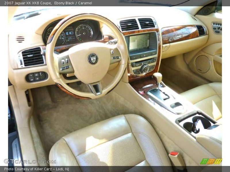 Caramel Interior - 2007 XK XK8 Coupe 