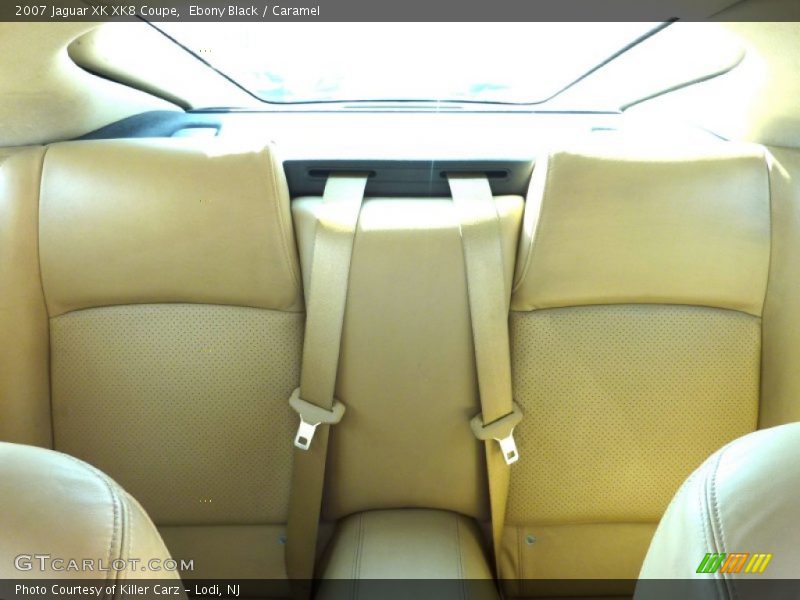 Ebony Black / Caramel 2007 Jaguar XK XK8 Coupe