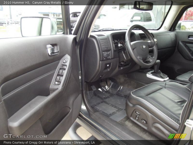 Canyon Gray Metallic / Ebony 2010 Hummer H3