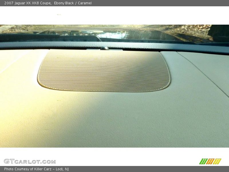 Ebony Black / Caramel 2007 Jaguar XK XK8 Coupe