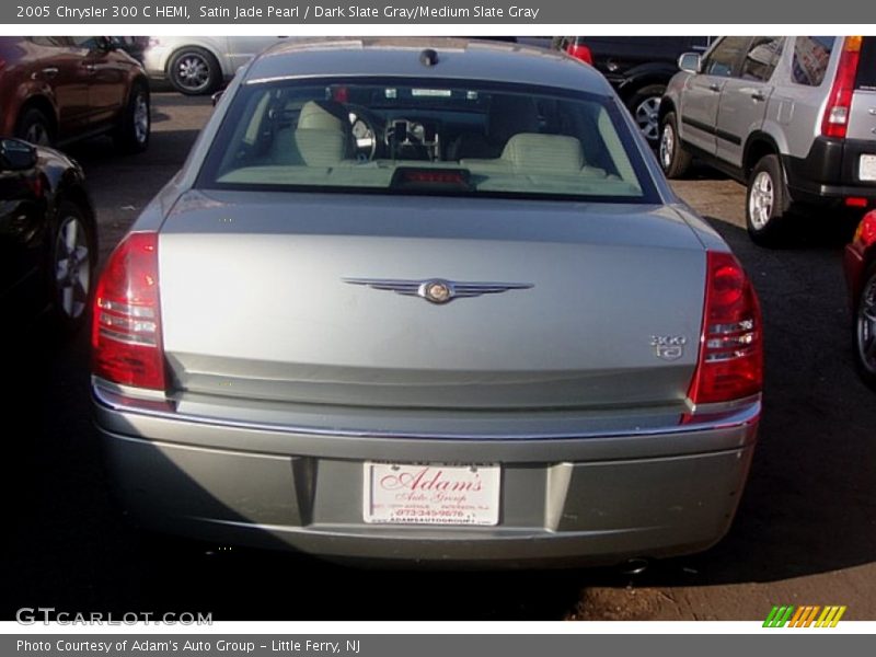 Satin Jade Pearl / Dark Slate Gray/Medium Slate Gray 2005 Chrysler 300 C HEMI