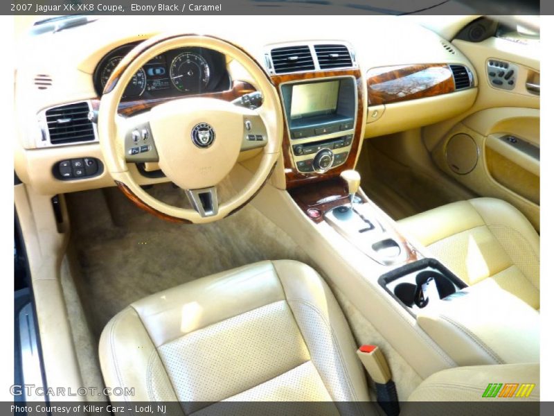 Caramel Interior - 2007 XK XK8 Coupe 