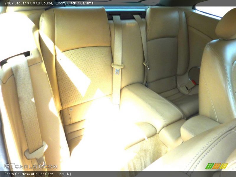 Ebony Black / Caramel 2007 Jaguar XK XK8 Coupe