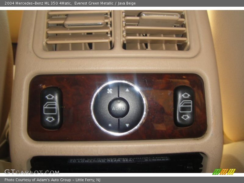 Everest Green Metallic / Java Beige 2004 Mercedes-Benz ML 350 4Matic