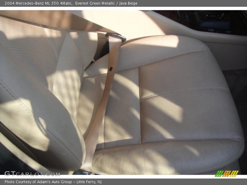 Everest Green Metallic / Java Beige 2004 Mercedes-Benz ML 350 4Matic