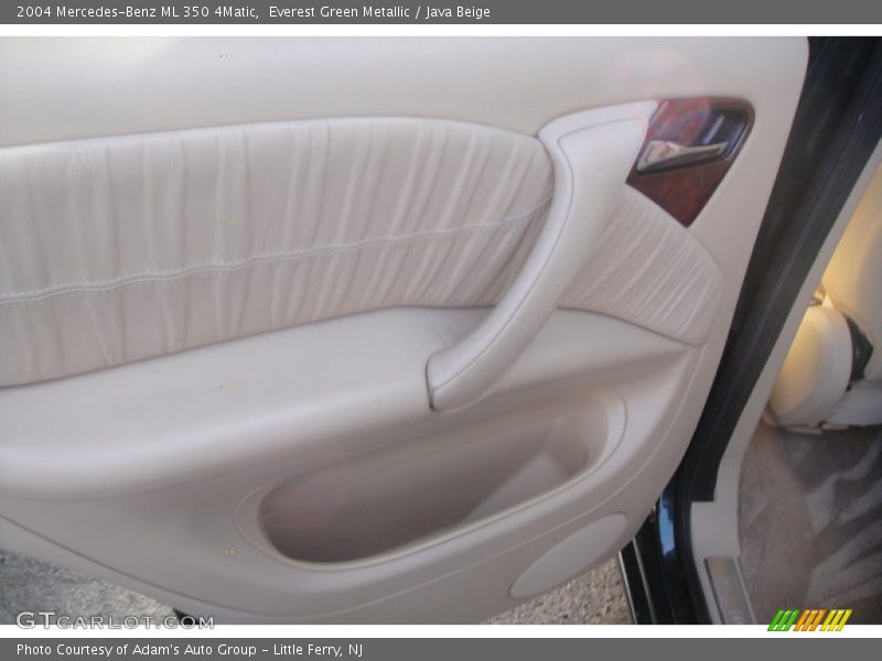 Everest Green Metallic / Java Beige 2004 Mercedes-Benz ML 350 4Matic