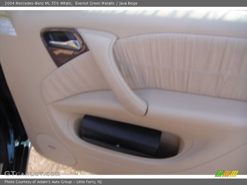 Everest Green Metallic / Java Beige 2004 Mercedes-Benz ML 350 4Matic