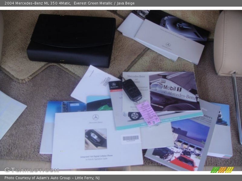 Everest Green Metallic / Java Beige 2004 Mercedes-Benz ML 350 4Matic