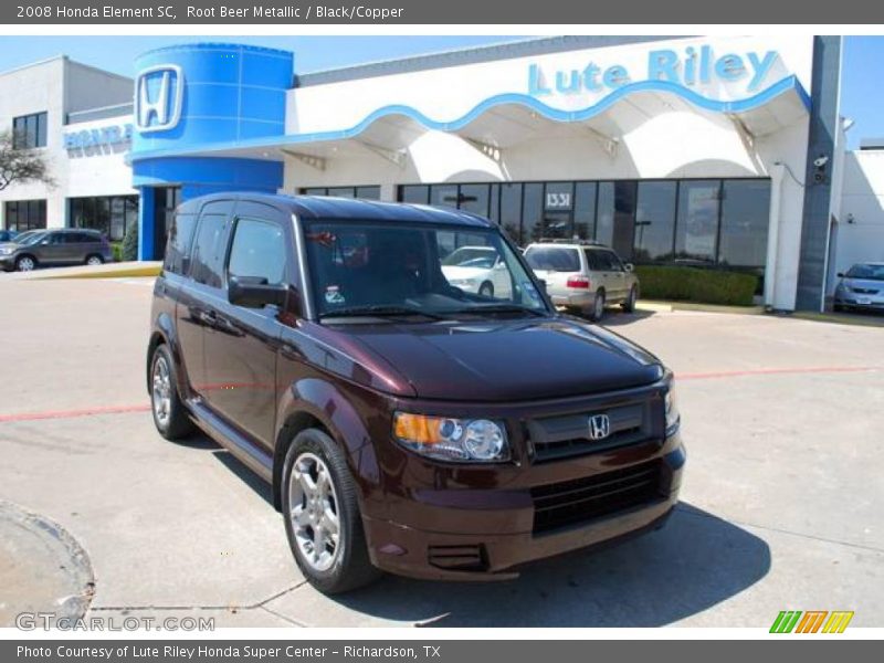 Root Beer Metallic / Black/Copper 2008 Honda Element SC
