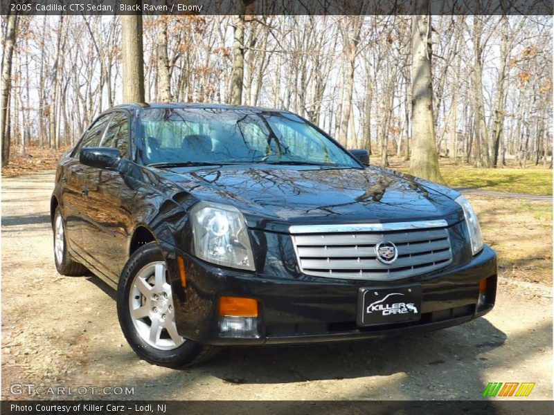 Black Raven / Ebony 2005 Cadillac CTS Sedan