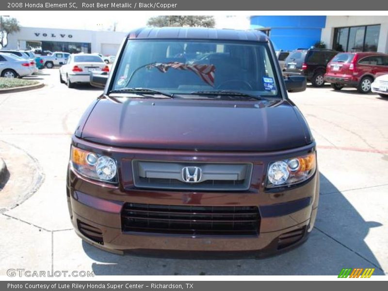 Root Beer Metallic / Black/Copper 2008 Honda Element SC
