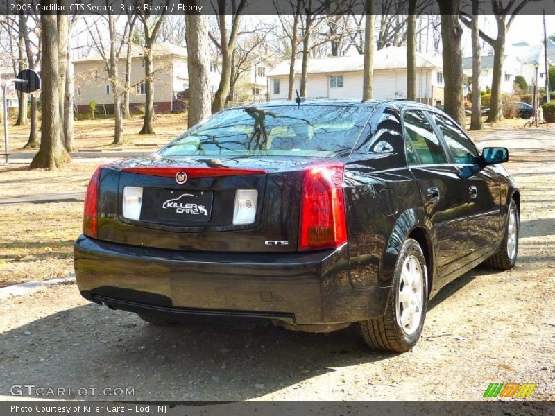 Black Raven / Ebony 2005 Cadillac CTS Sedan