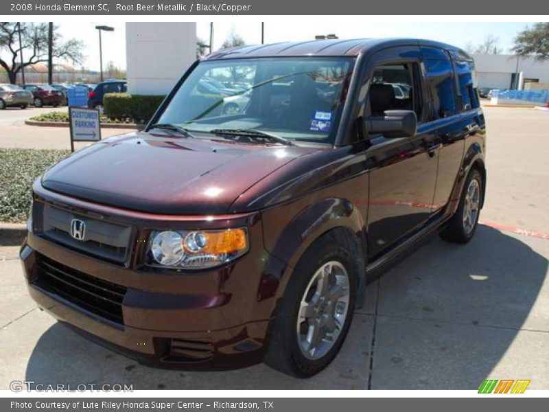 Root Beer Metallic / Black/Copper 2008 Honda Element SC