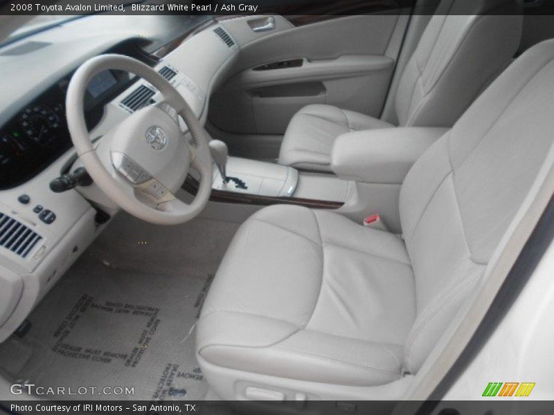 Blizzard White Pearl / Ash Gray 2008 Toyota Avalon Limited