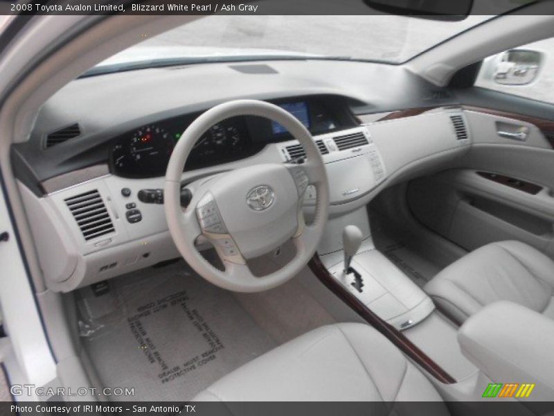 Blizzard White Pearl / Ash Gray 2008 Toyota Avalon Limited