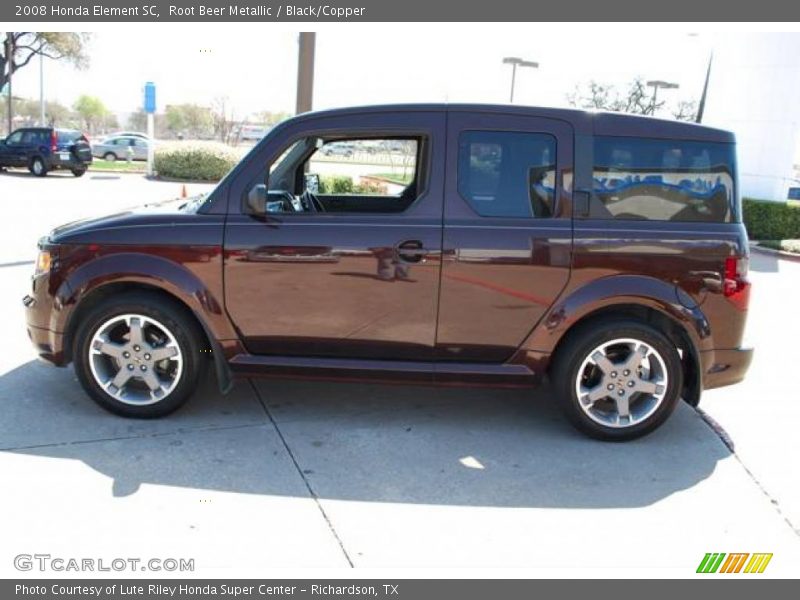 Root Beer Metallic / Black/Copper 2008 Honda Element SC