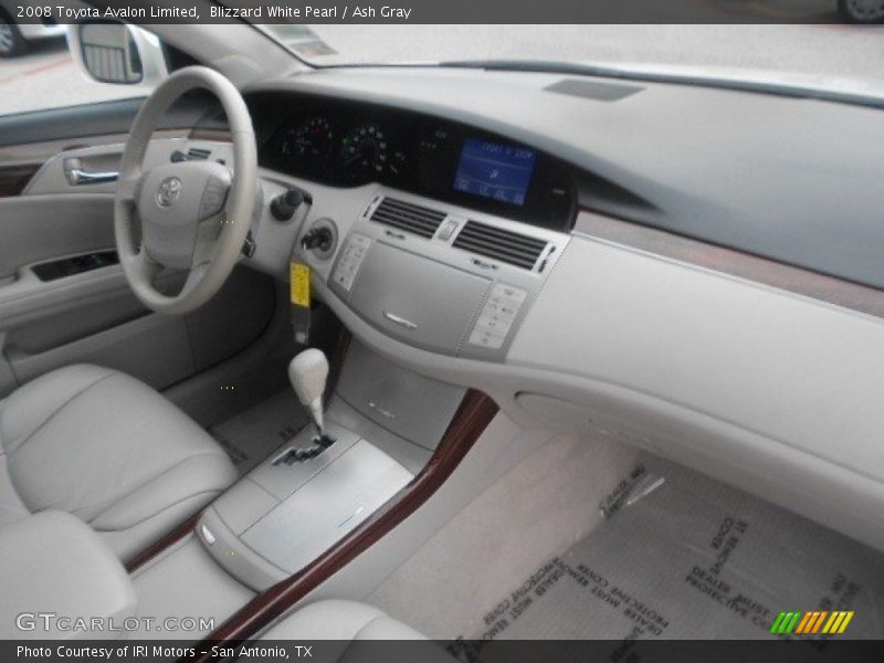 Blizzard White Pearl / Ash Gray 2008 Toyota Avalon Limited