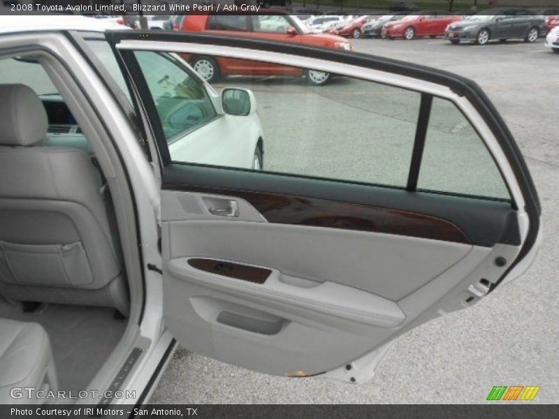 Blizzard White Pearl / Ash Gray 2008 Toyota Avalon Limited