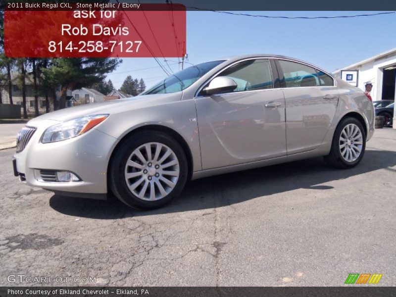 Stone Metallic / Ebony 2011 Buick Regal CXL