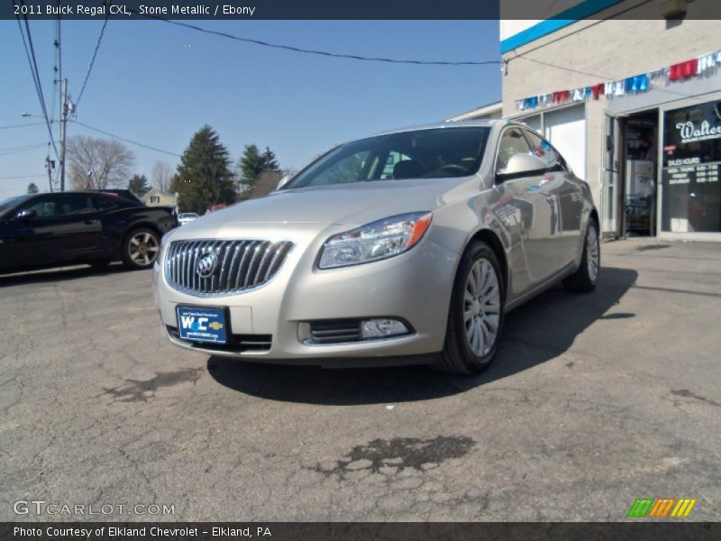 Stone Metallic / Ebony 2011 Buick Regal CXL