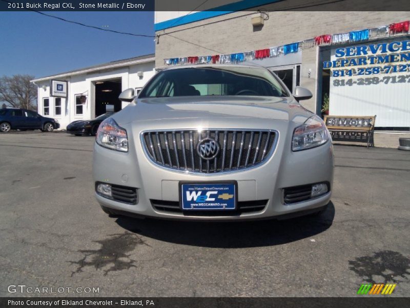 Stone Metallic / Ebony 2011 Buick Regal CXL