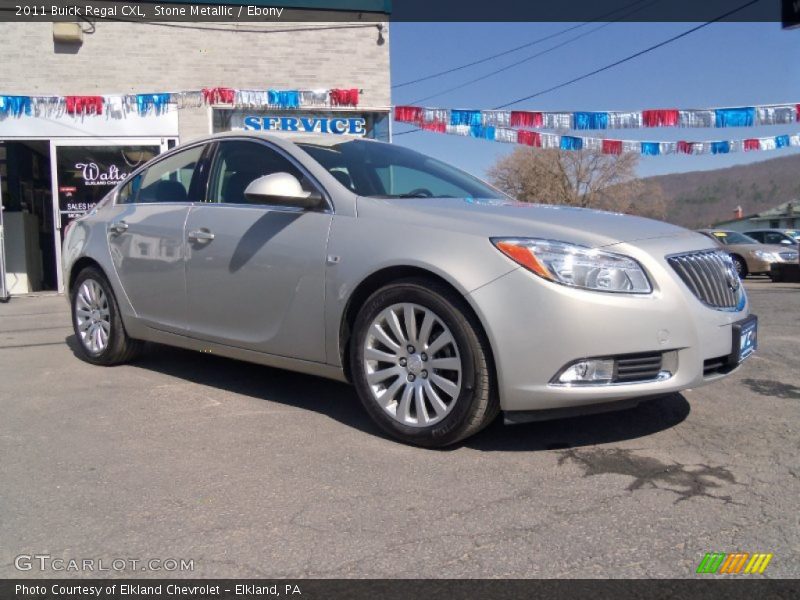 Stone Metallic / Ebony 2011 Buick Regal CXL