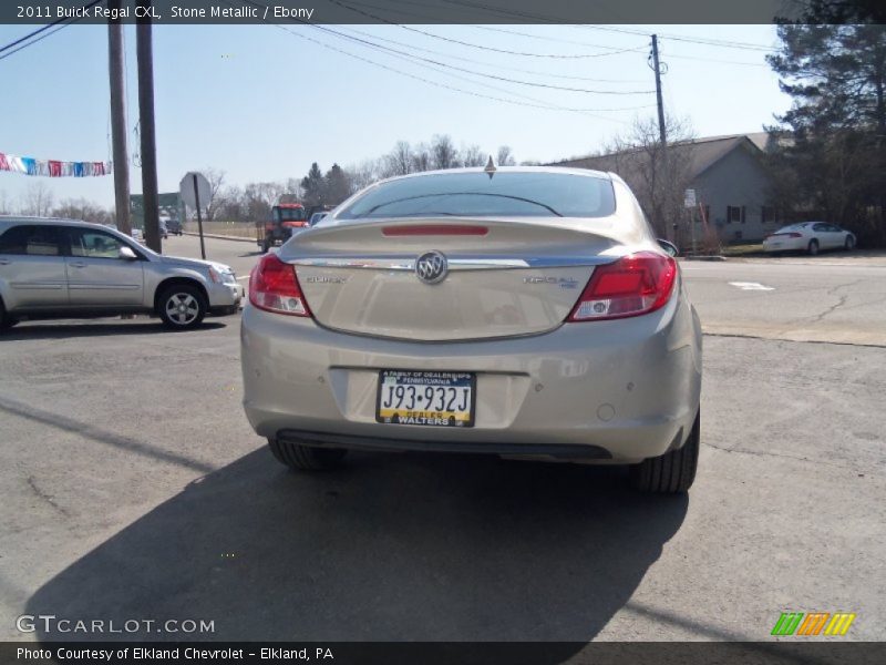Stone Metallic / Ebony 2011 Buick Regal CXL