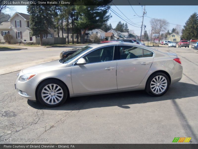 Stone Metallic / Ebony 2011 Buick Regal CXL