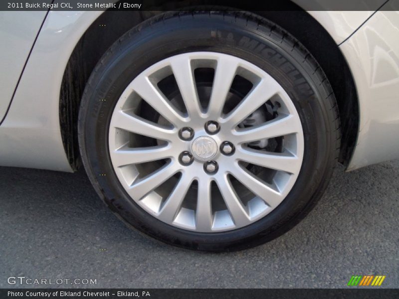 Stone Metallic / Ebony 2011 Buick Regal CXL