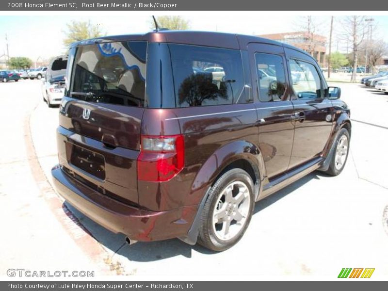 Root Beer Metallic / Black/Copper 2008 Honda Element SC