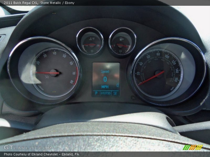 Stone Metallic / Ebony 2011 Buick Regal CXL