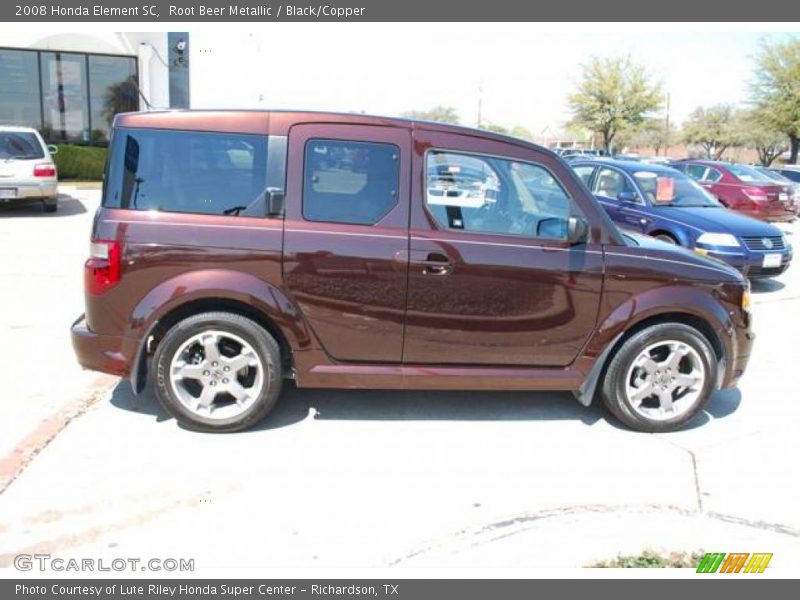 Root Beer Metallic / Black/Copper 2008 Honda Element SC