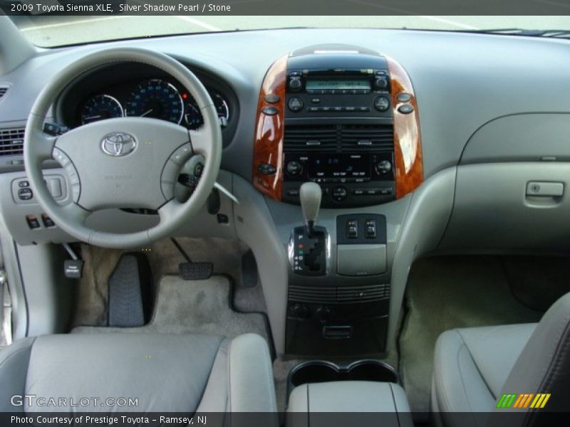 Silver Shadow Pearl / Stone 2009 Toyota Sienna XLE