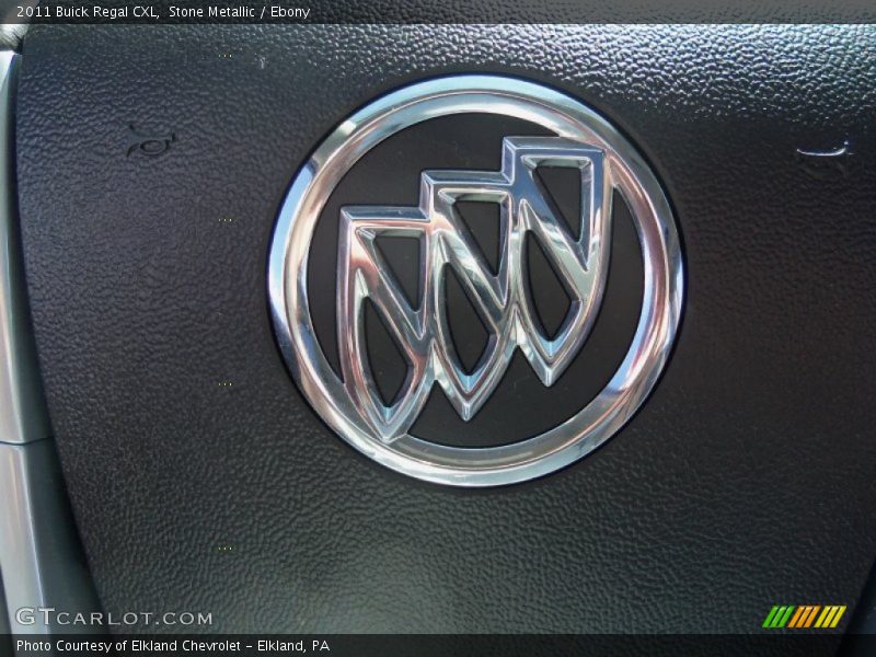 Stone Metallic / Ebony 2011 Buick Regal CXL