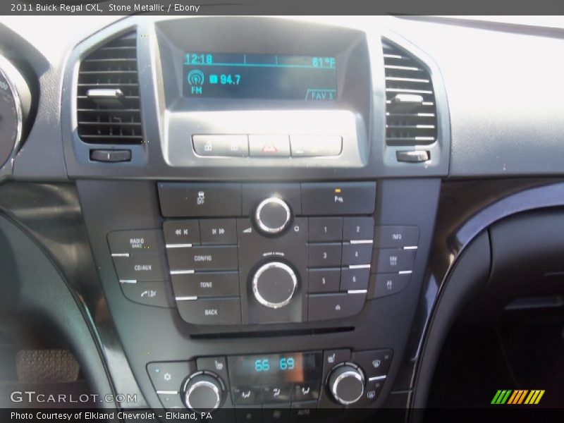 Stone Metallic / Ebony 2011 Buick Regal CXL