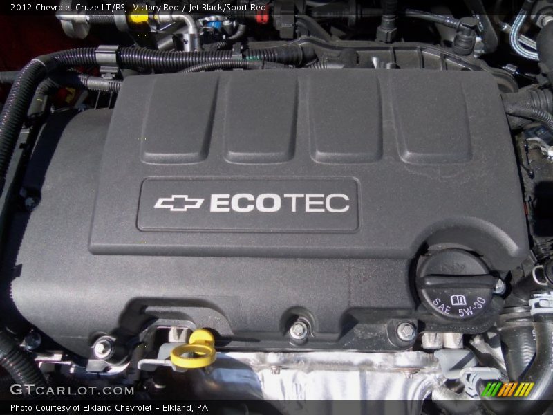  2012 Cruze LT/RS Engine - 1.4 Liter DI Turbocharged DOHC 16-Valve VVT 4 Cylinder