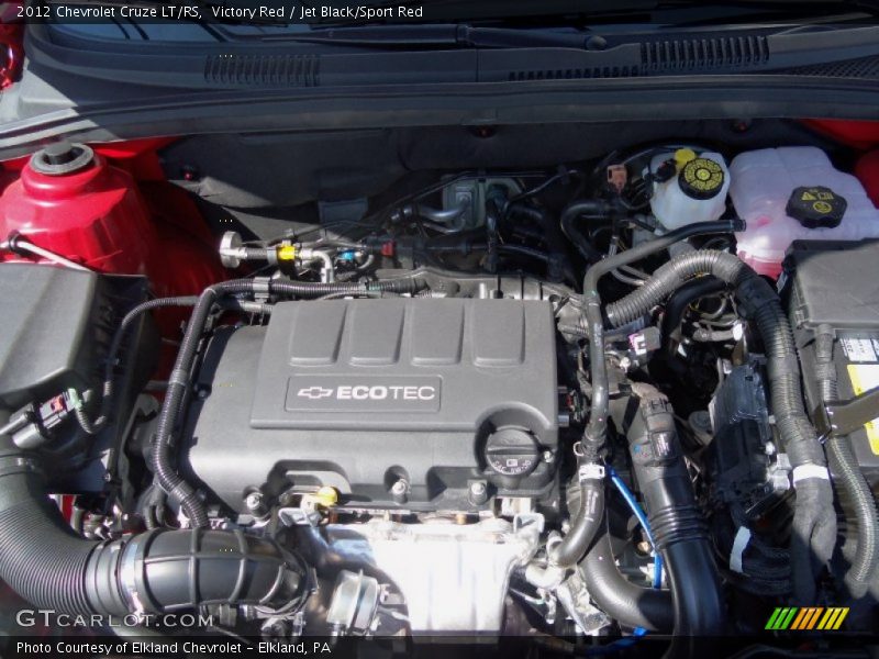  2012 Cruze LT/RS Engine - 1.4 Liter DI Turbocharged DOHC 16-Valve VVT 4 Cylinder