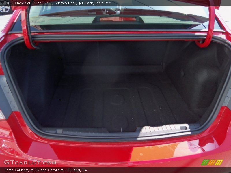 Victory Red / Jet Black/Sport Red 2012 Chevrolet Cruze LT/RS
