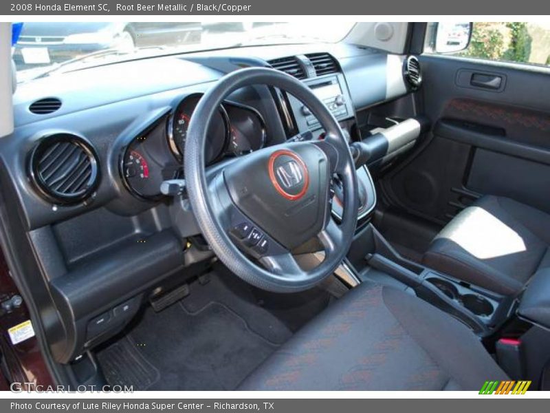 Root Beer Metallic / Black/Copper 2008 Honda Element SC